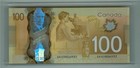 Canada 2011 One Hundred Dollar Polymer Unc