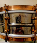 1920 s  Black Beauty Snare Drum 5x14 10 Lugs   Deluxe Model 