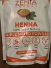 Zenia Natural 100  Pure Henna Powder  lawsonia Inermis    2   1 Pound Bags Each