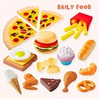 45 Pcs Play Food Sets For Kids  Kitchen Pretend Play Toy Set For Boys And Girls