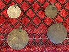 Antique Ottoman Hand Embroidered Textile Belt Sash Textile With Turkish Coins