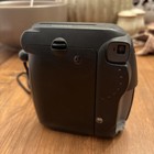Fujifilm Instax Mini 8 Instant Film Camera  black  Tested- No Battery Cover