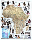     1971-12 December Peoples   Heritage Of Africa National Geographic Map  509 