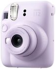 Fujifilm Instax Mini 12 Instant Film Camera - Lilac Purple   Film   Case  Bundle