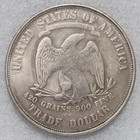 1876 Cc Take Flowers Seated Liberty Silver 1 Dollar High Grade
