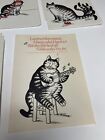 B Kliban Cat Cards 1977 1978 Lot