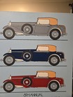 1984 8th Annual Mercedes-benz Exhibition Fashion Island 28x22 Show Poster Board