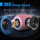Portable Bluetooth Speaker  20w Bass   Ipx6 Waterproof Wireless Speaker