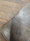 A13- Antique Embossed Kelly Registered Axe Head Connecticut Pattern As Is