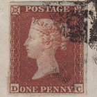 Ab24_05 Gb Qv 1853 1d Plate 153 Sg8-b2 1  Dc Fu 4m Shrewsbury Ludlow Wrapper