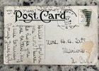 1908 Black Americana African American Boy Smiles Rppc Sunny Africa In Dixie Land