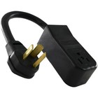 Tanning Bed Booth 6-50r Receptacle To 3-pin 10-30p Dryer Plug Power Cord Adapter