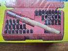 38pc Letter Number Stamping Stamp Tool Set Kit Automatic Metal Punch Stamp Set