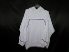 Alaska Native Eskimo Kuspuk 3x Purple Pink Floral Shirt Traditional Hood Pockets