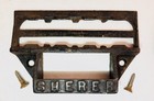 Antique Cast Iron Lot  12  Sherer 5    Seed Counter Pulls Handles W screws  Rare