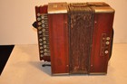 Vintage Hohner 8 Bass 21 Treble 29 Keys Made In Germany Accordion Display