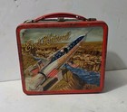 Vintage Evel Knievel Metal Lunch Box -no Thermos- Aladdin 1974 Motorcycle Stunt