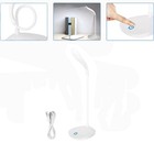 1-3 Pack Touch Control 3-level Dimmable Led Desk Lamp Usb Powered