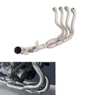 For Suzuki Gsxr600 Gsxr750 2011-2025 Full Exhaust System Header Mid Link Pipe