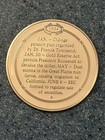 Franklin Mint - Dust Storms Cause Migration Of Farmers In 1934 - Bronze Medal  