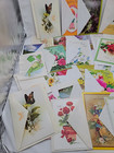 Lot Of Vintage Unused Greeting Cards W  Envelopes Various Holidays