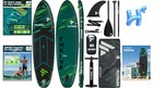 Inflatable Paddle Board 11 Ft 34 In Extra Wide Sup Yoga Backpack 15 D-rings Fin