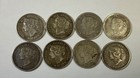 1870 To 1901 Canada 8 Piece Collectors Lot Victoria Five Cents Silvers Good Mix 