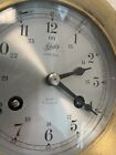 August Schatz   Sohne Ships Bell Clock Nautical - With Key