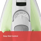 Easy Steam Iron For Clothes  Smart Steam  1200w  Trueglide Nonstick Soleplate  A
