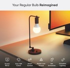 Nanoleaf Essentials Matter A19 E26 Smart Bulb  3 Pack Alexa Google Led Phillips