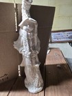 13  Tall Skinny Snowman With His Broom Ready To Paint Ceramic Bisque