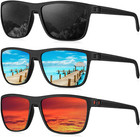 3 Packs Polarized Sunglasses For Men  Lightweight Sun Glasses With Uv Protection