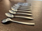 Vintage Twa Airlines 12-piece Silverware Complete Set For 4 - Crosshatch Design