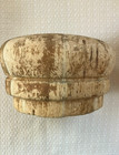 Vintage Milliner s Round Balsa Wood Hat Form