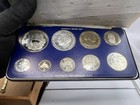 1978 Jamaica 9 Coin Proof Set   Include Silver 2 Coins  Original Box  Proof
