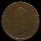 1783 Washington   Independence Copper Cent Very Good