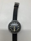 Vintage Us Divers Calypso Aqua Lung Men Depth Gauge Silver Tone Black  read 
