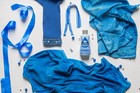 New Rit Dyemore Synthetic Fiber Dye Sapphire Blue Polyester Nylon Acrylic 7 Oz