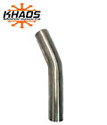 1 625  1 5 8  22 5 Degree 304 Stainless 16ga Mandrel Exhaust Tubing 2pack Ss