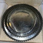 Matfer Professional Removable Bottom Tart Pan De France Vintage Set Nesting 3 