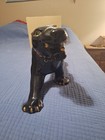 Vintage Mcm Large Black Panther Figurine 18in