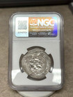 Sasanian Empire Khusru Ii Ad591-628 - Ar Drachm - Crowned Bust fire Altar   Att
