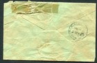 Burma  26175   1909 Rangoon Single Circle Postmark cover
