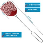 Bug   Fly Swatter     Extra Long Handle    Indoor   Outdoor    Pest Control Flyswatter