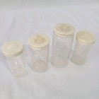 Lot Of 4 Old Rare Vintage Rx Pharmacy Drug Prescription Medicine Bottles 