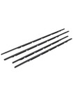 4pcs Door Outside Weatherstrip Belt 82210m6000 For Kia K3 Forte Cerato 2019-2023