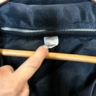 Vintage American Airlines Zip Jacket Mens Size Xl Black Hooded Antler Coat