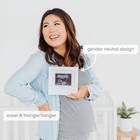 Love At First Sight Sonogram Frame  Ultrasound Picture Frame  Pregnancy Announce
