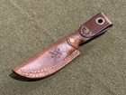 Benchmade Saddle Mountain Skinner - S90v  W custom Leather Sheath   Extra Liners