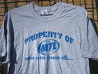 New  l  Retro Logo Miller Lite T Shirt  Property Of League Baseball Football Lg